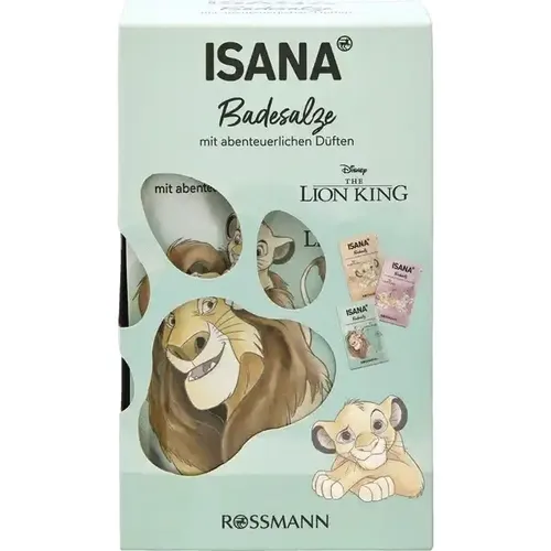 Isana Isana x Disney, The Lion King  Simba, Bath Salt (Sól do kąpieli)