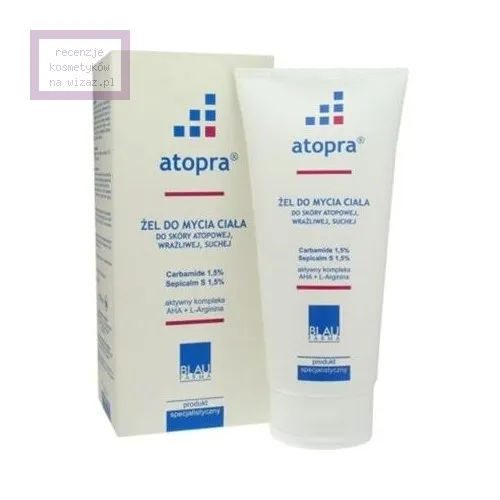 Blau Farma Atopra, Żel do mycia ciała z linii produktów do skóry atopowej (stara wersja)