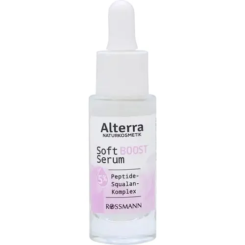 Alterra Peptide & Squalane, Soft Boost Serum (Nawilżające serum do twarzy)