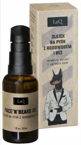 LaQ Doberman, Na pysk z rodowodem i bez, Olejek do brody