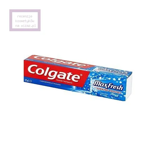 Colgate Max Fresh Cool Mint, Toothpaste with Cooling Crystals (Pasta do zębów `Mocna mięta`) - 2