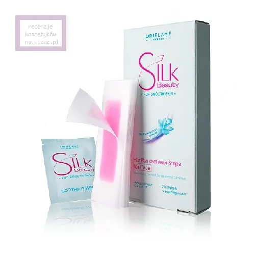 Oriflame Silk Beauty, Hair Removal Wax Strips for Face (Paski z woskiem do depilacji twarzy)