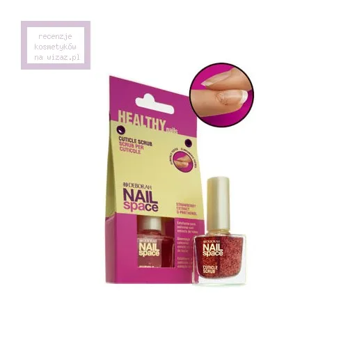 Deborah Nail Space, Cuticle Scrub with Strawberry Extracts (Peeling do skórek) - 1
