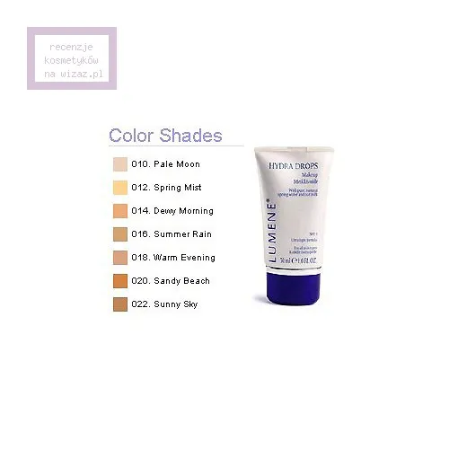 Lumene Hydra Drops Makeup Cream (podkład nawilżający)