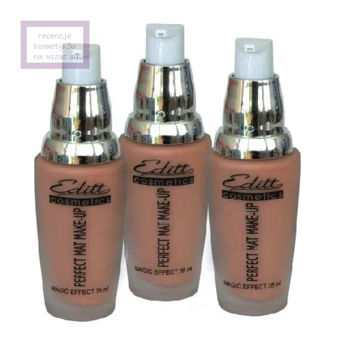 Editt Cosmetics Perfect Mat Make - Up Magic Efect (Podkład matujący we fluidzie)