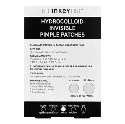 The Inkey List Hydrocolloid Invisible Pimple Patches (Hydrokoloidowe plastry na wypryski)