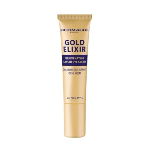 Dermacol Gold Elixir, Rejuvenating Caviar Eye Cream (Krem pod oczy z kawiorem)