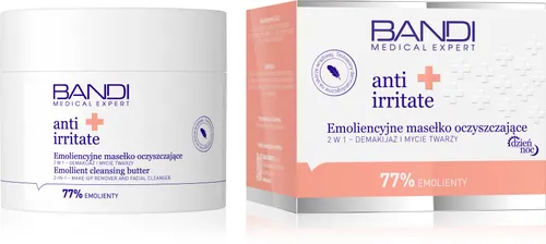 Bandi Medical Anti Irritate, Emoliencyjne masełko oczyszczające 2 w 1 demakijaż i mycie twarzy - 2