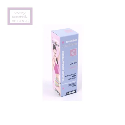 Floslek Ideal Skin Anti Acne, Antybakteryjny krem matujący
