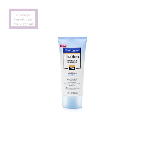 Neutrogena Ultra Sheer, Dry -Touch Sunblock with Helioplex SPF 70