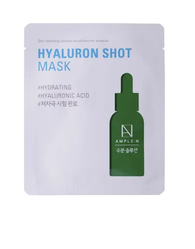 Ample:N Hyaluron Shot Mask (Nawilżająca maska do twarzy w płachcie)