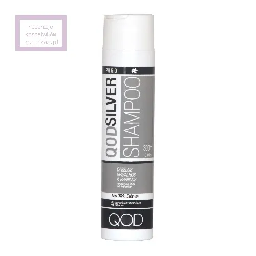 QOD Silver Shampoo (Szampon chroniący włosy blond przed żółknięciem)