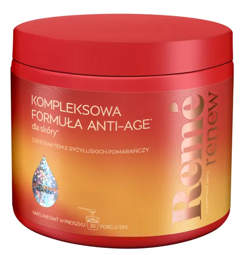 Remé Renew, Kompleksowa Formuła Anti-age dla Skóry (Suplement diety)
