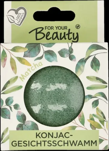 For Your Beauty Naturalna gąbka konjac do twarzy