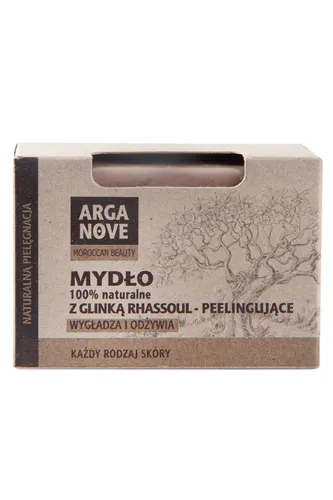 Arganove Mydło w kostce z glinką Rhassoul - 1