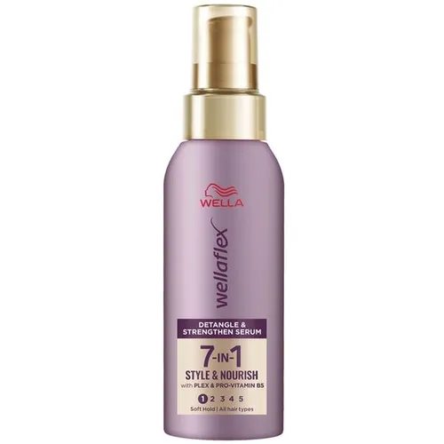 Wella Wellaflex, 7-in-1 Style & Nourish, Detangle & Strengthen Serum (Rozplątujące i wzmacniające serum do włosów)