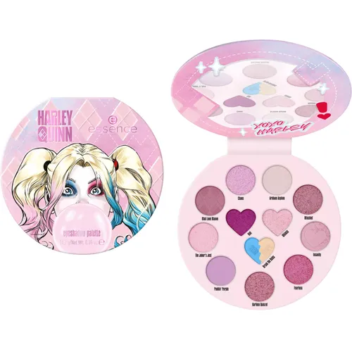 Essence Harley Quinn, Hey Puddin' Eyeshadow Palette (Paleta cieni do powiek)