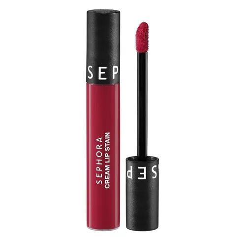 Sephora Collection, Cream Lip Stain (Matowa pomadka w płynie o przedłużonej trwałości)