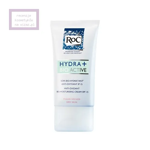 RoC Hydra+ Bio-active, Anti-Oxidant Bio-Moisturising Cream SPF15 (Krem nawilżający SPF15 - niska ochrona)