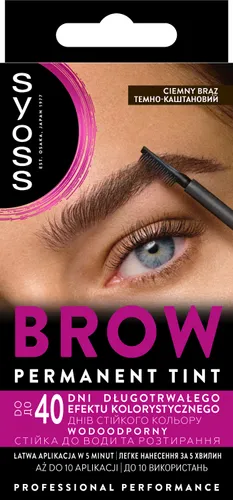 Syoss Brow Tint, Trwała koloryzacja brwi - 2