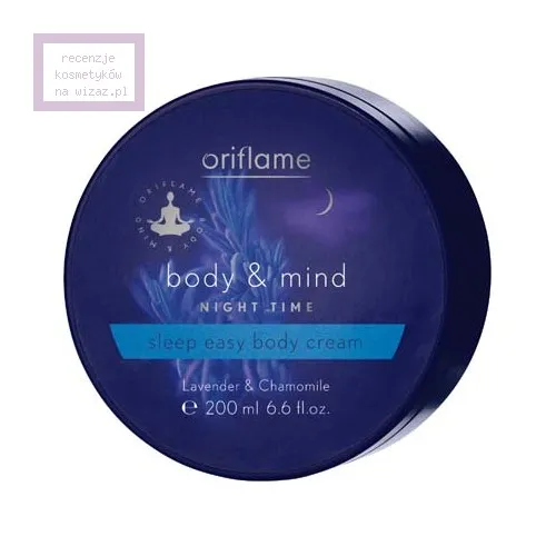 Oriflame Body & Mind, Sleep Easy Body Cream (Krem do ciała na dobranoc)