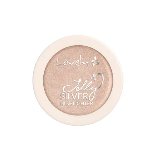 Lovely Jelly Silver Highlighter (Chłodny rozświetlacz do twarzy)