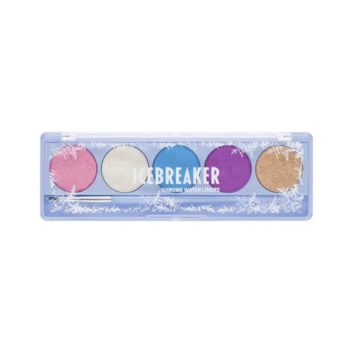 Wibo Icebreaker, Chrome Water Liners (Paleta pięciu metalicznych eyelinerów)