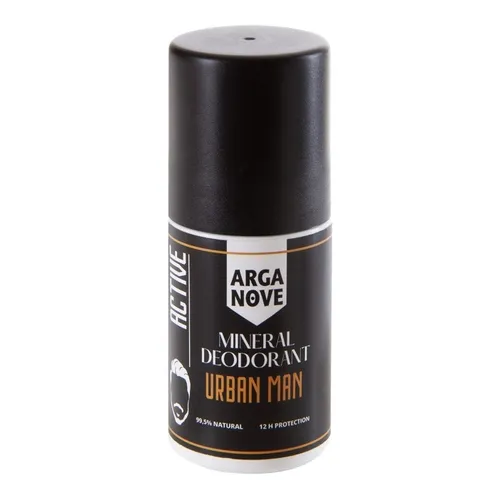 Arganove Urban Man, Mineral Deodorant Roll-on (Mineralny dezodorant w kulce)