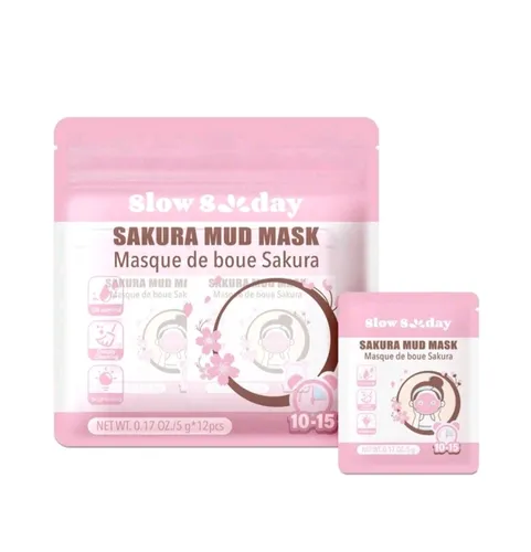 Romwe Slow S Day, Sakura Mud Mask (Błotna maseczka do twarzy)