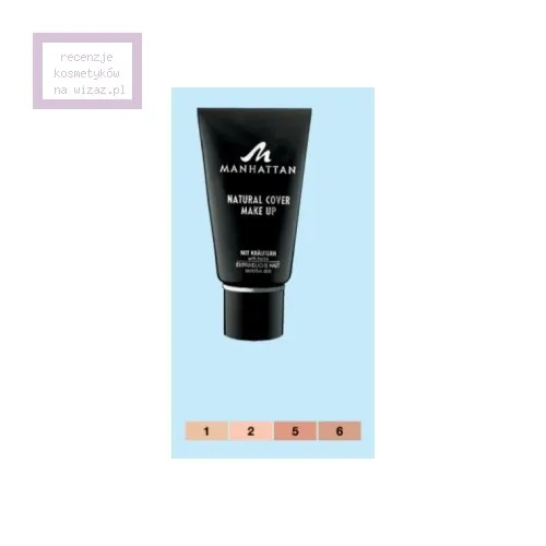Manhattan Natural Cover Make up (Fluid ziołowy korygujący)