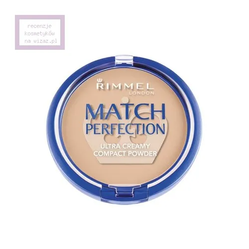 Rimmel Match Perfection, Ultra Creamy Compact Powder (Puder prasowany)