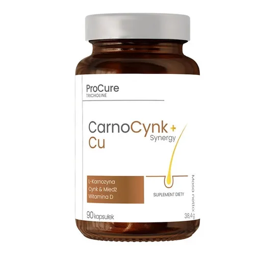 ProCure Tricholine, CarnoCynk + Cu Synergy, Suplement diety