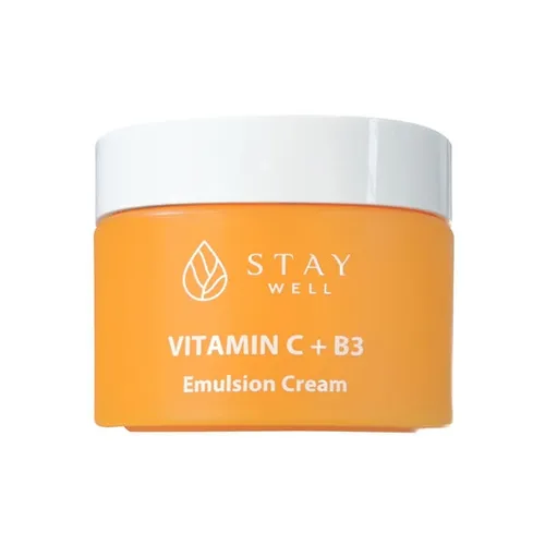 Stay Well Vitamin C + B3, Emulsion Cream (Kremowa emulsja do twarzy z witaminą c i witaminą B3)