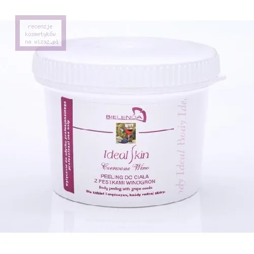 Bielenda Professional Ideal Skin, Czerwone Wino, Peeling do ciała z pestkami winogron