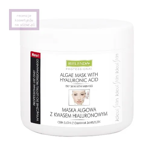 Bielenda Professional Ideal Skin, Maska algowa z kwasem hialuronowym