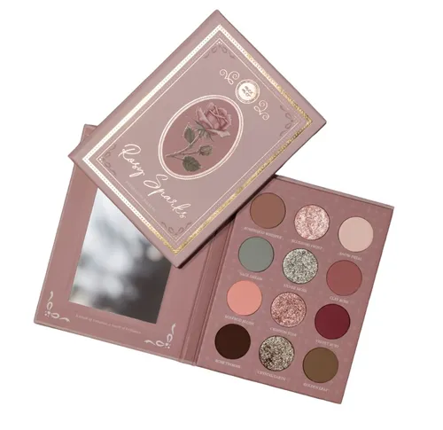 Mexmo Rosy Sparks, Eyeshadow Palette (Paleta cieni do powiek)
