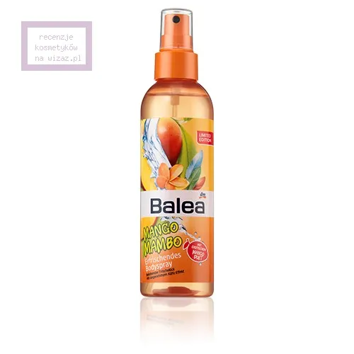 Balea Mango Mambo Erfrischendes Bodyspray (Odświeżająca mgiełka do ciała o zapachu mango)