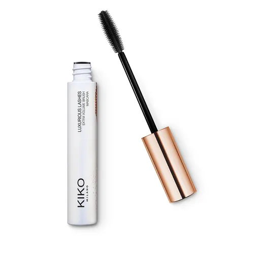 Kiko Milano Luxurious Lashes Extra Volume Brush Mascara (Tusz do rzęs nadający wyjątkową objętość i wyrazisty kształt rzęs) - 1