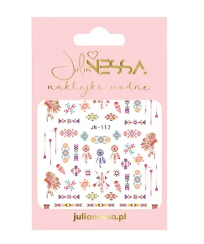 Julia Nessa Boho, Naklejki wodne na paznokcie - 1