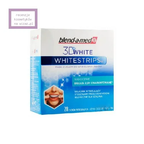 Blend - a - med Whitestrips 3D (Paski wybielające do zębów)