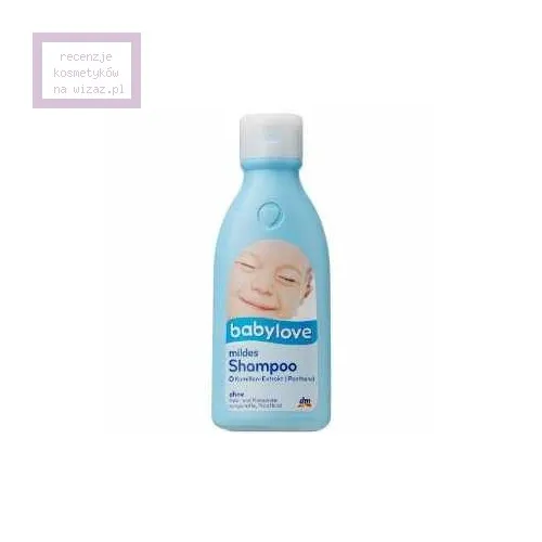 Babylove Mildes Shampoo, Kamillen-Extrakt & Panthenol (Łagodny szampon dla delikatnych dziecięcych włosów)