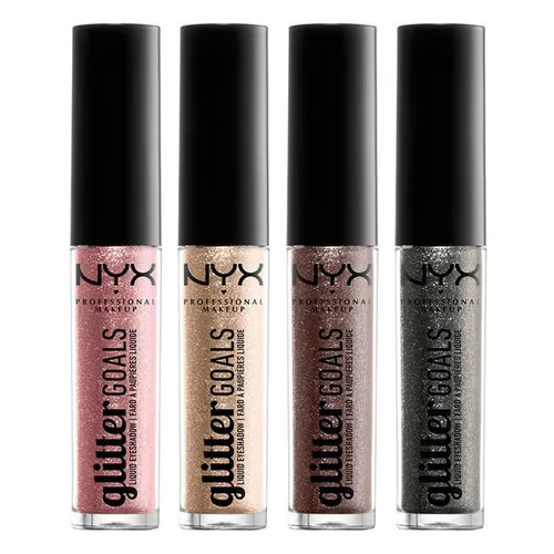 NYX Professional Makeup Glitter Goals, Liquid Eyeshadow (Brokatowy cien do powiek w płynie)