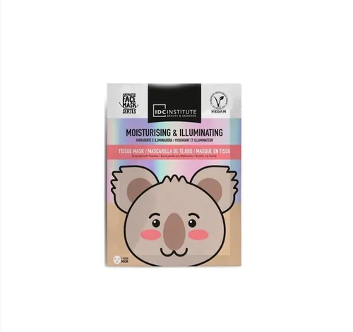 IDC Institute Moisturising &Illuminating Face Sheet Mask (Nawilżająco-rozświetlająca maska w płachcie)