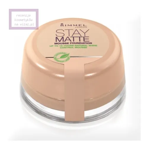 Rimmel Stay Matte Mousse Foundation (Podkład matujący w musie)