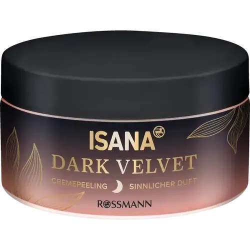 Isana Dark Velvet, Creme Body Scrub (Peeling do ciała kremowy)