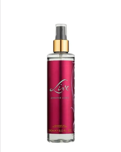 JLO Jennifer Lopez Live, Fragrance Body Mist (Perfumowana mgiełka do ciała)