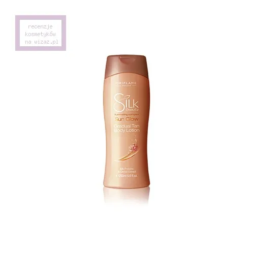 Oriflame Silk Beauty, Sun Glow (Balsam do ciała stopniowo brązujący)