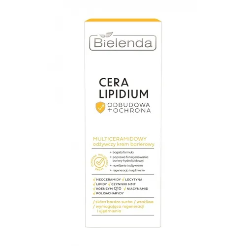 Bielenda Cera Lipidium, Multiceramidowy odżywczy krem barierowy