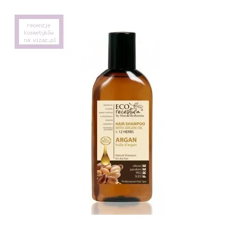Stara Mydlarnia ECO Receptura, Argan, Szampon z olejem arganowym i kompleksem 12 ziół do włosów suchych (stara wersja)
