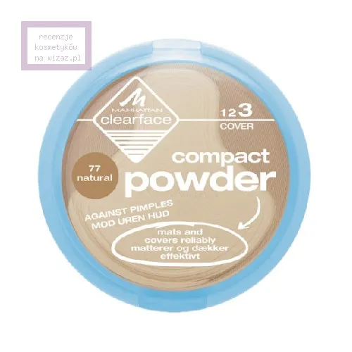 Manhattan Clearface, Compact Powder (Antybakteryjny puder w kamieniu) (stara wersja)
